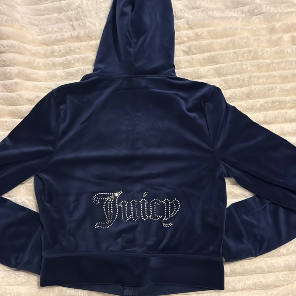 Juicy Couture Atlantis velour hoodie Medium